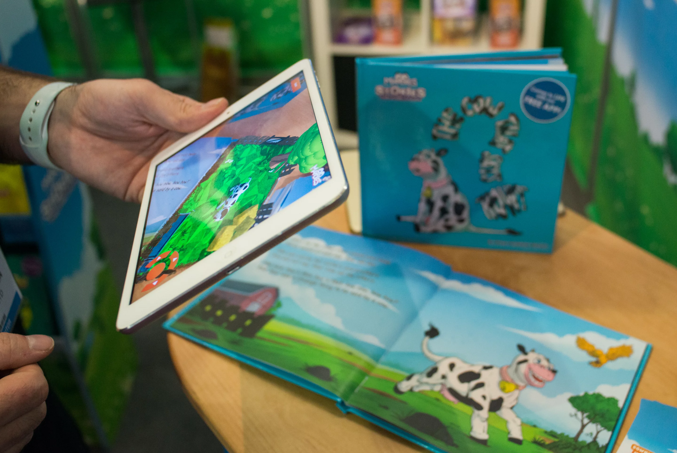 We try out the upcoming Mardles storybooks which come to life with augmented reality