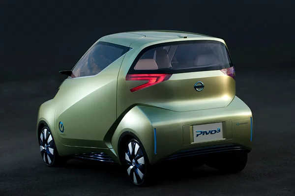 The Nissan PIVO 3 concept electric vehicle