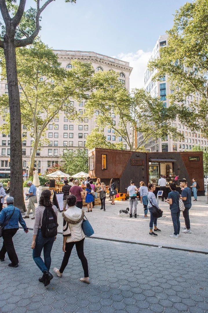 The Home That Runs on Dunkin' was recently exhibited in NYC
