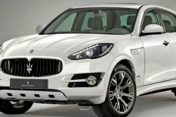 The world's first glimpse of the new Maserati SUV "concept" came from Automotive News Europe.