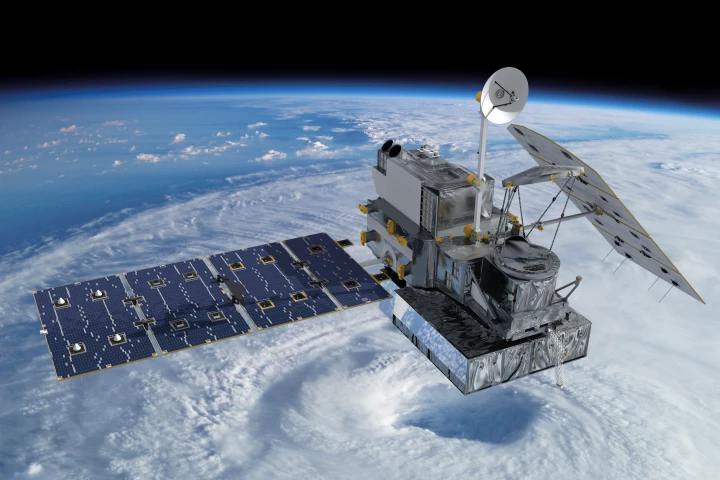 Artist's impression of the GPM satellite (Image: NASA/Britt Griswold)