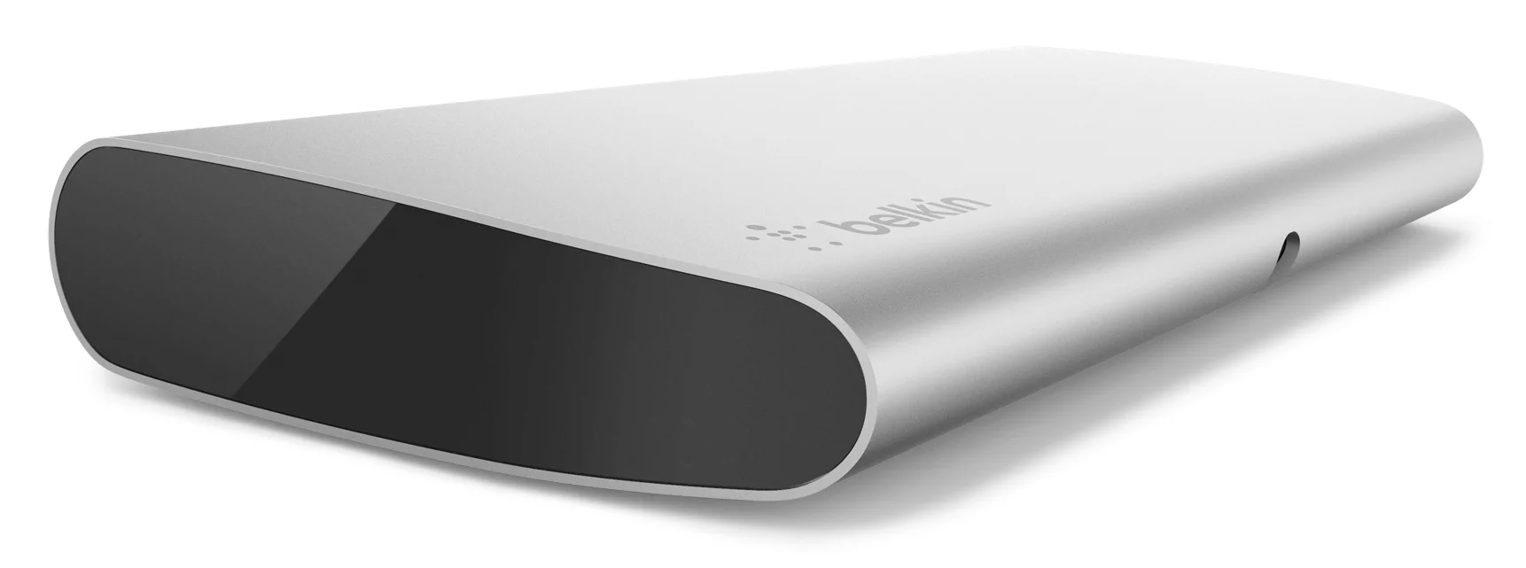 Belkin's Thunderbolt Express Dock sports a Mac-matching aluminum exterior