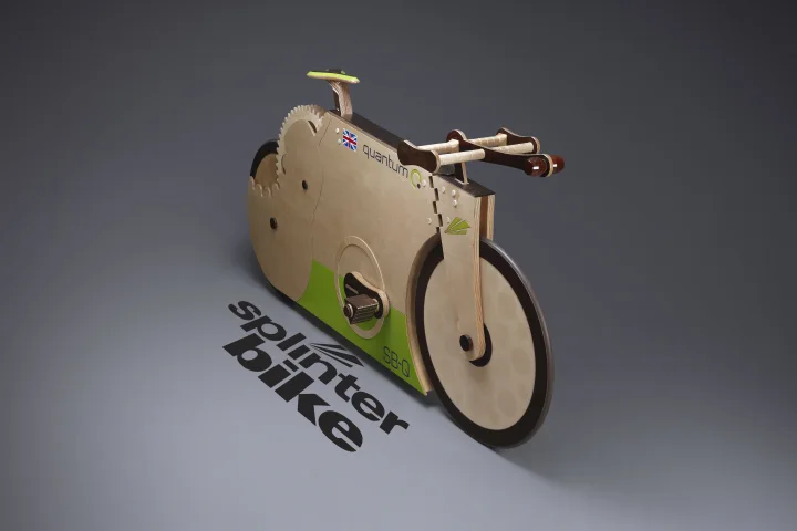 SplinterBike designer and builder Michael Thompson has launched a special Quantum edition for the 2012 London Olympics, which will be available for public test rides at the Adain Avion event