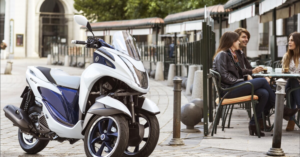Yamaha Announces Narrow Light And Very Affordable Tricity Tilting 3 Wheeler Yamaha Announces Narrow Light And Very Affordable Tricity Tilting 3 Wheeler