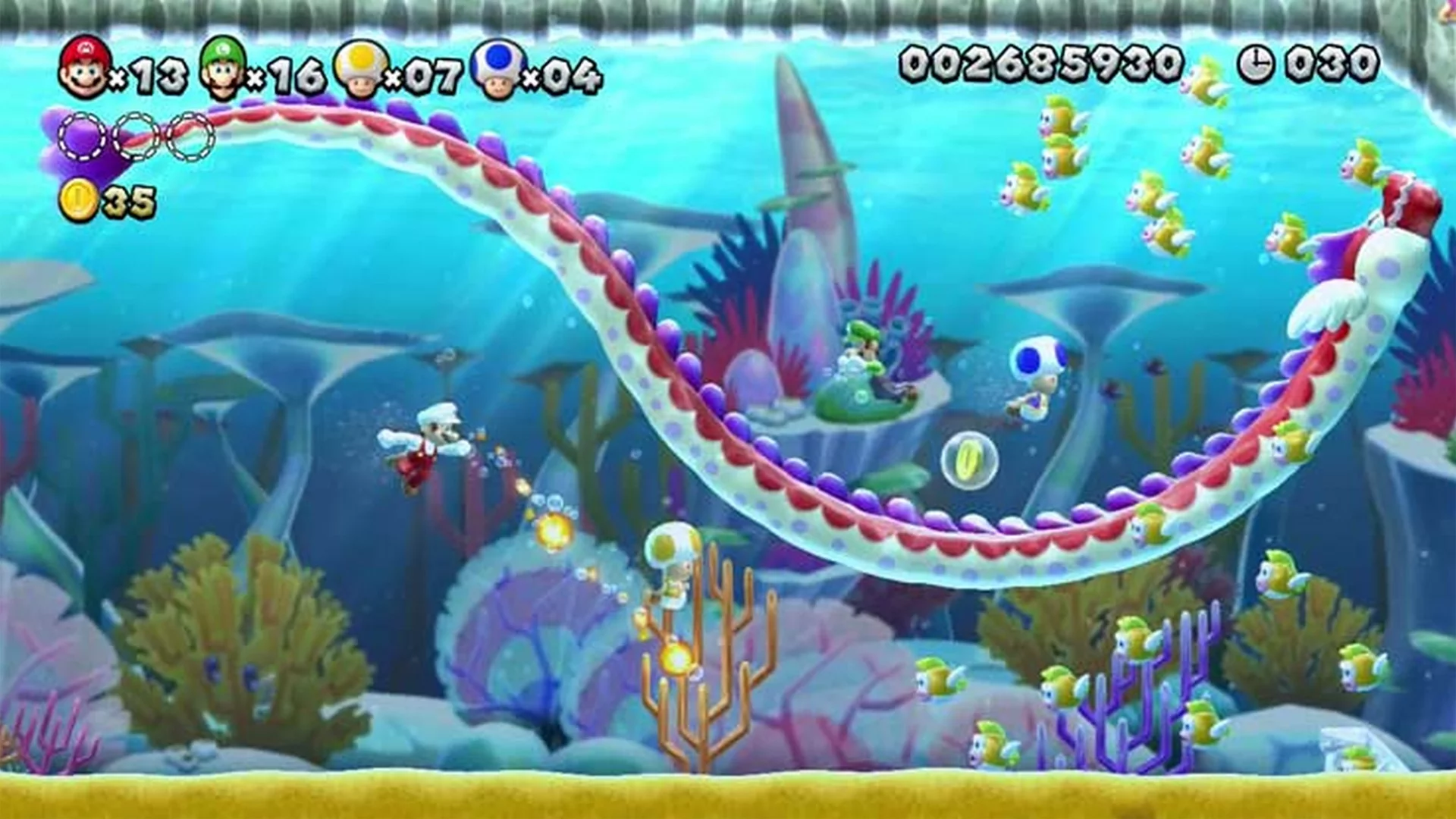 Launch title New Super Mario Bros U (and the subsequent New Super Luigi U) provides classic 2D platforming thrills