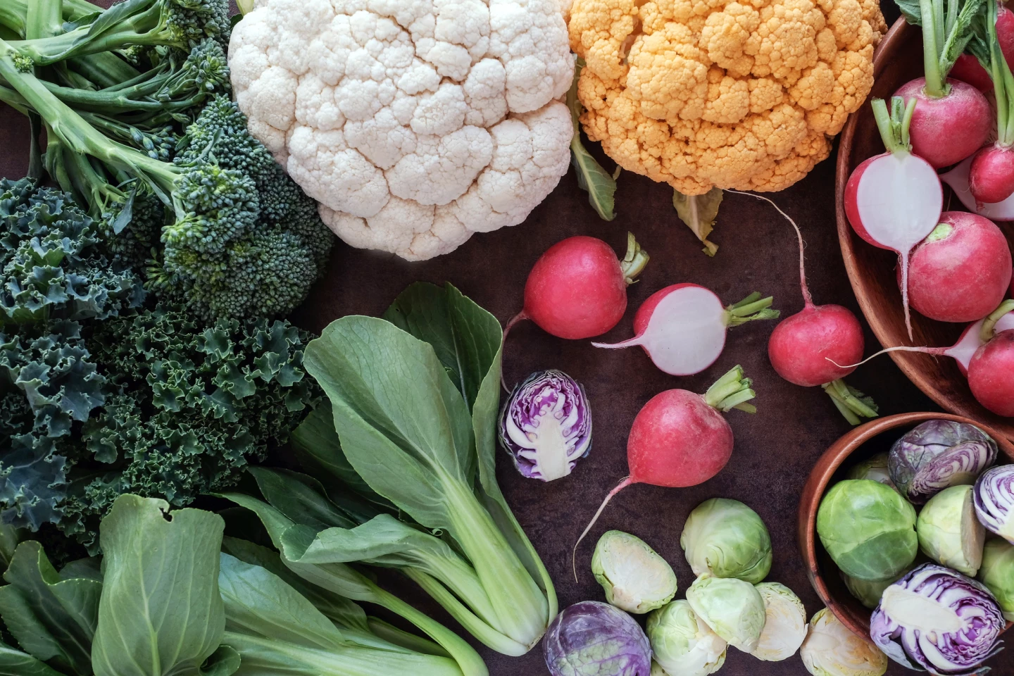 Cruciferous veggies like these were better at lowering high blood pressure than other types of vegetables