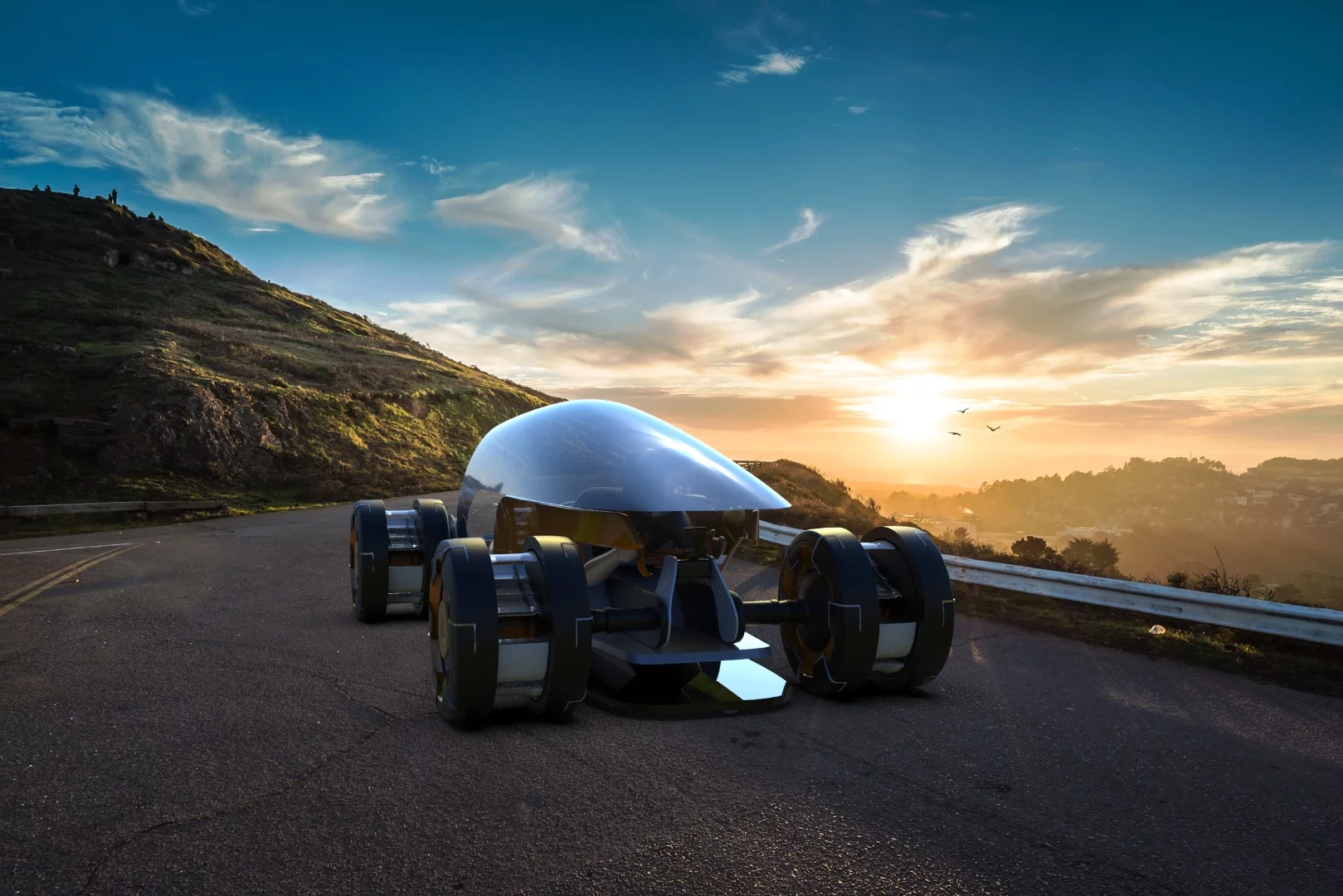 The kind of car that might be able to make use of the Aeroflow tires and their downforce-generating capabilities. Mind you, you'd probably get significantly more downforce out of proper bodywork designs