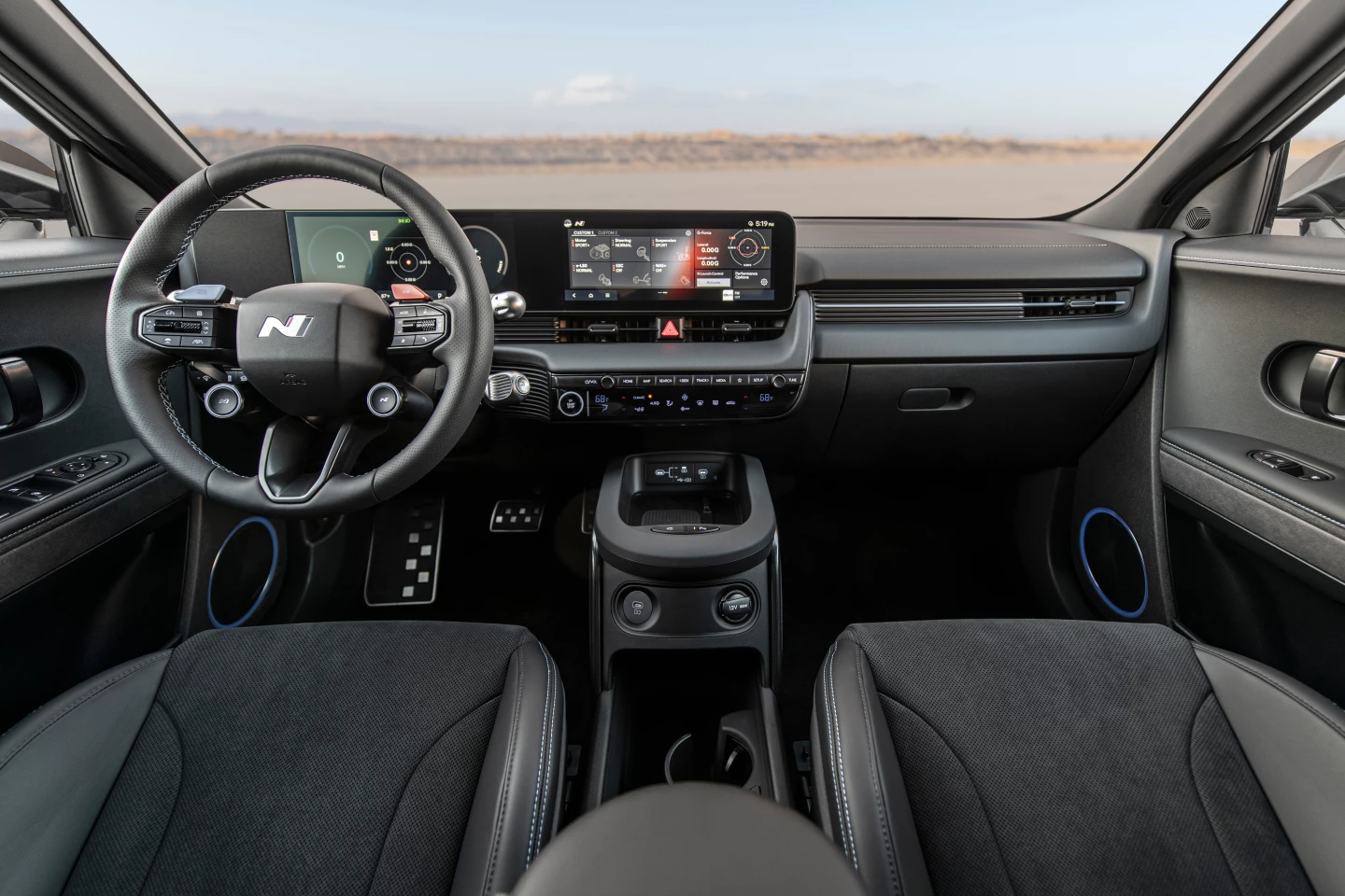 Other systems on the car allow the driver to track usage during performance