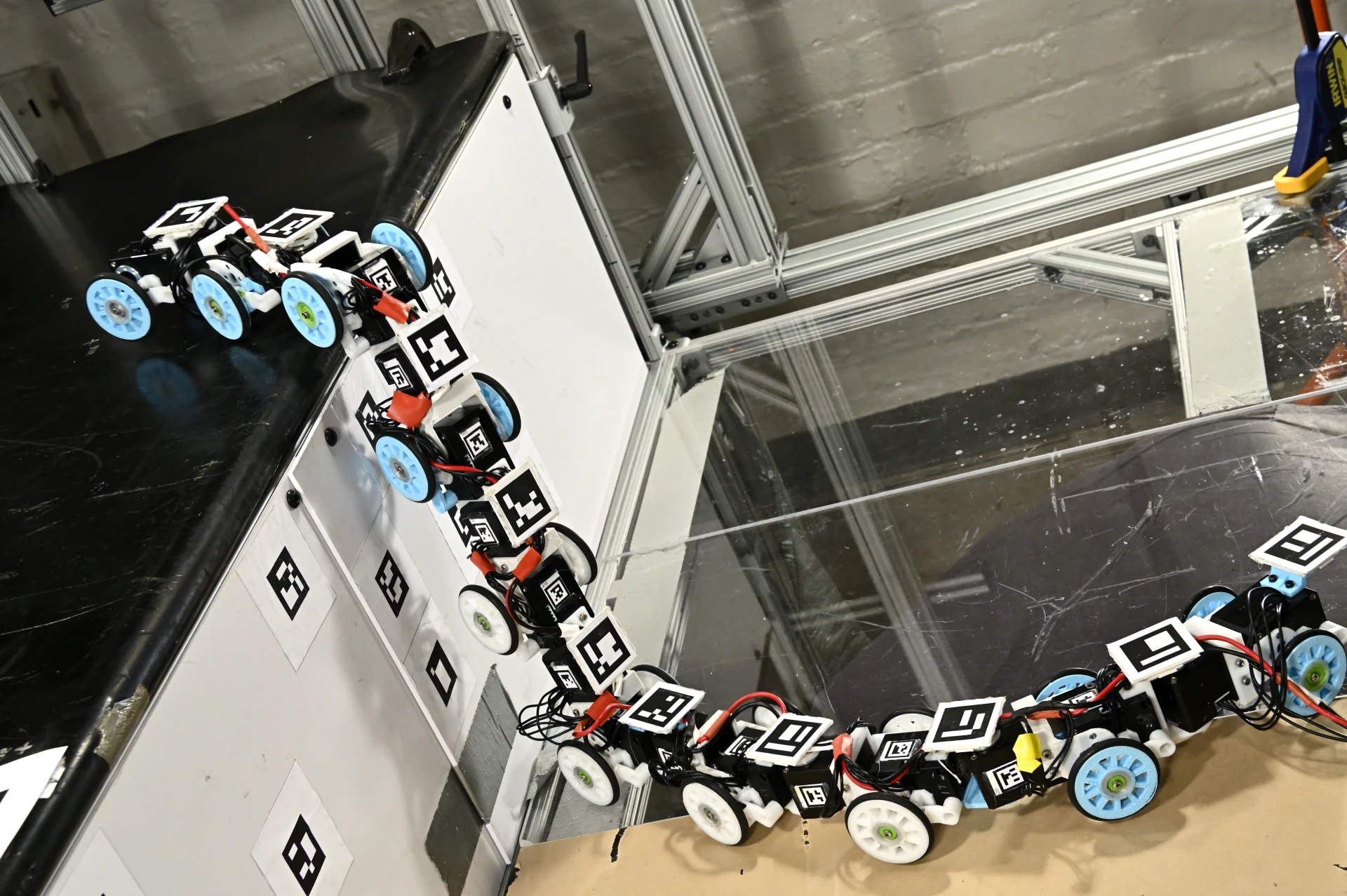 Snake-inspired robot slithers and climbs over obstacles