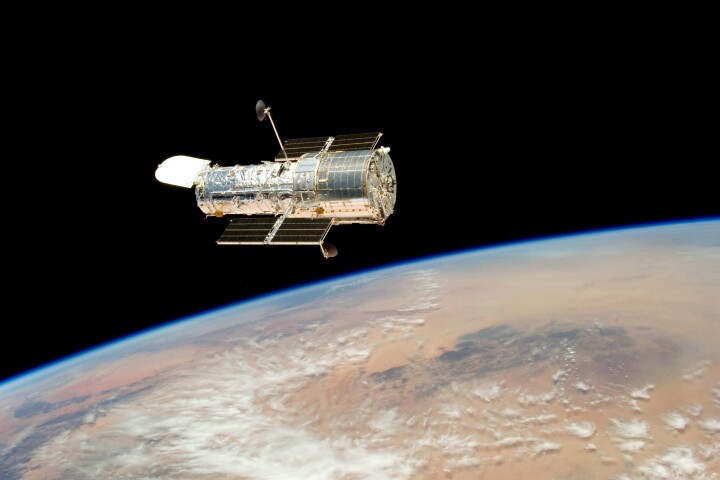 The Hubble Space Telescope, imaged in orbit by the crew of the Space Shuttle Atlantis in 2009 (Photo: NASA, STScI)