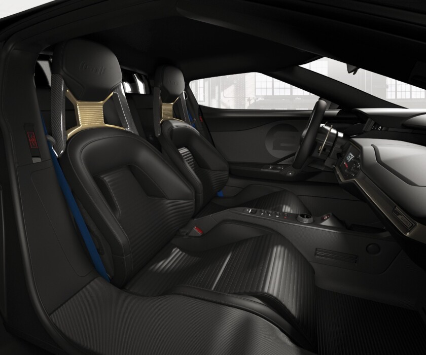 Inside the Ford GT '66 Heritage Edition