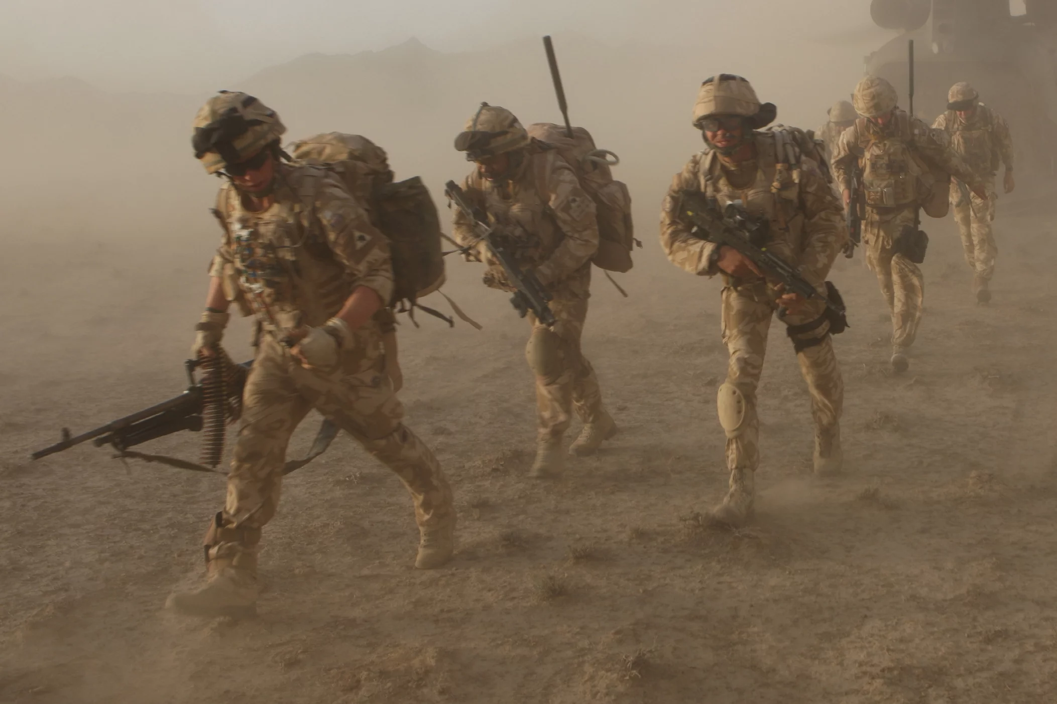 Soldiers could lighten their rucksacks with gear made using structural batteries (Photo: UK MOD)