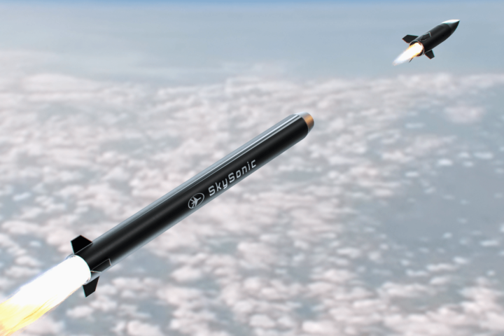 Artist's concept of the Sky Sonic missile