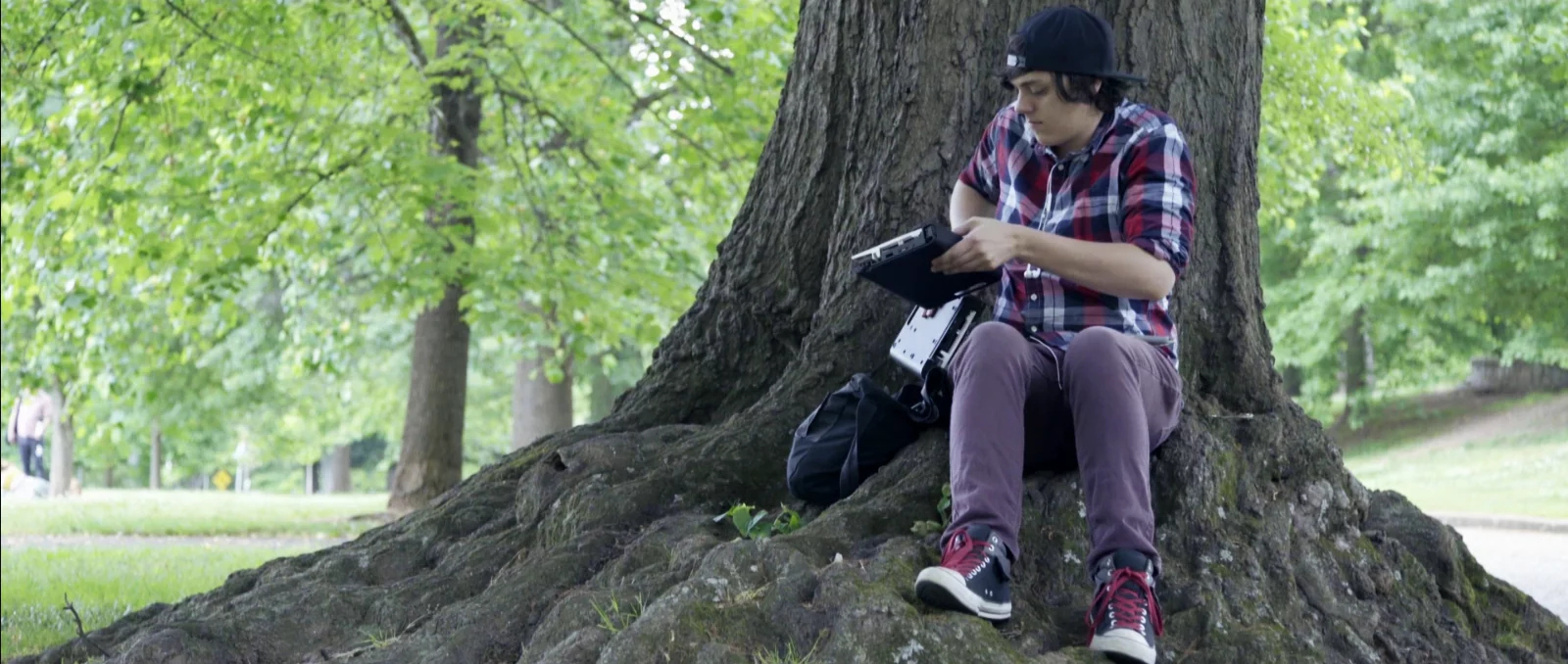 The Kombos modules can be broken down and thrown in a backpack between uses