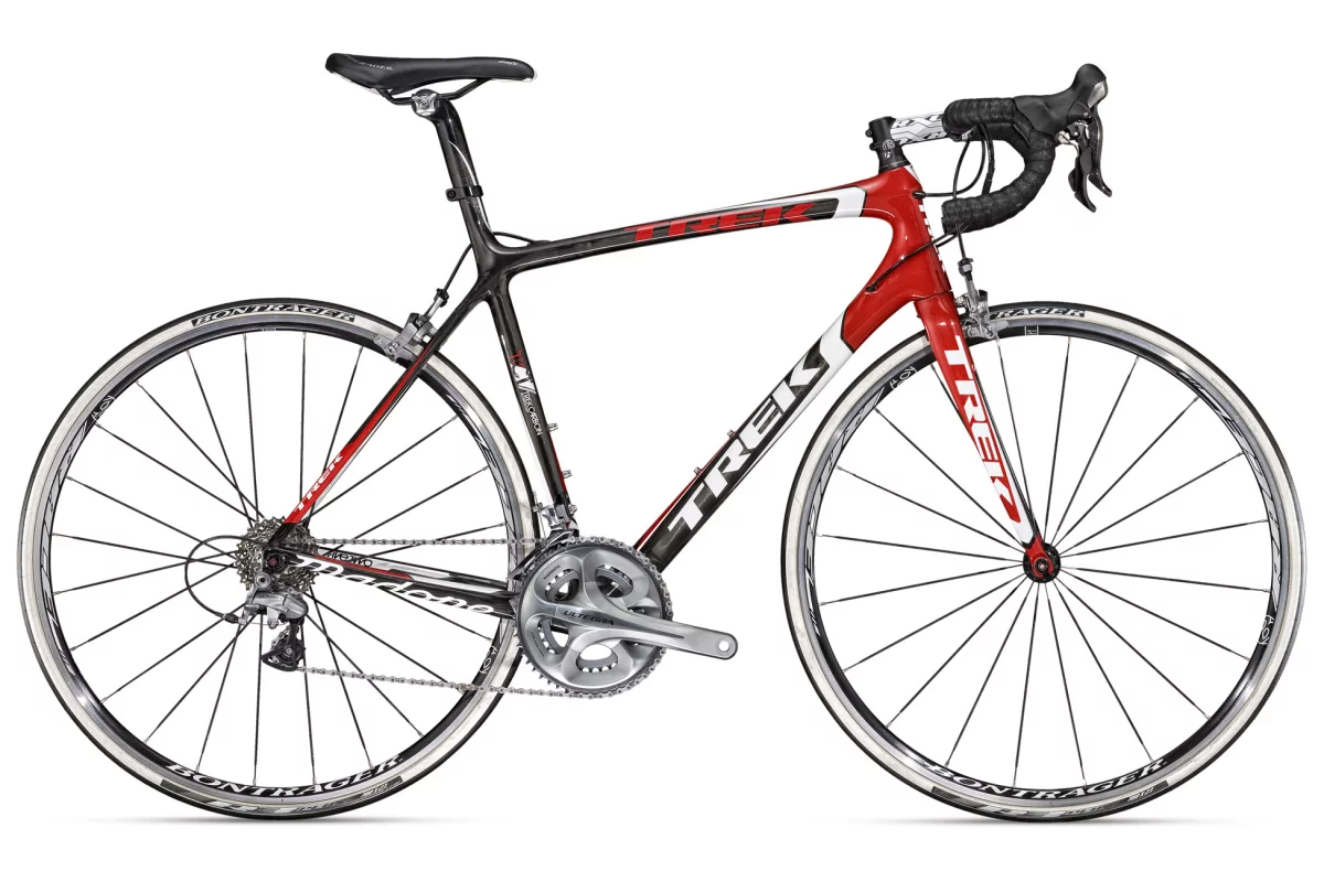 Products such as the frame of this Trek Madone could find new life, as Trek Bicycle begins a carbon fiber recycling program