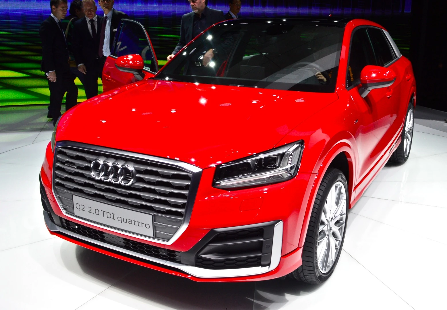 The new Audi Q2 in Geneva