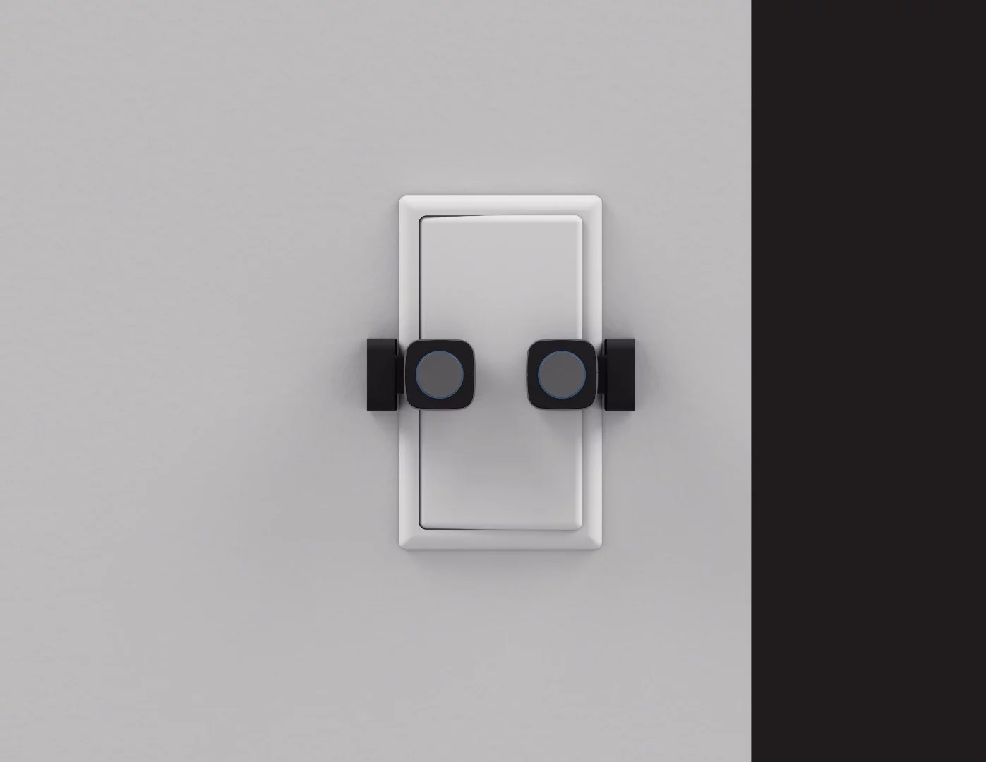 Microbot Pushes used for turning a switch on and off