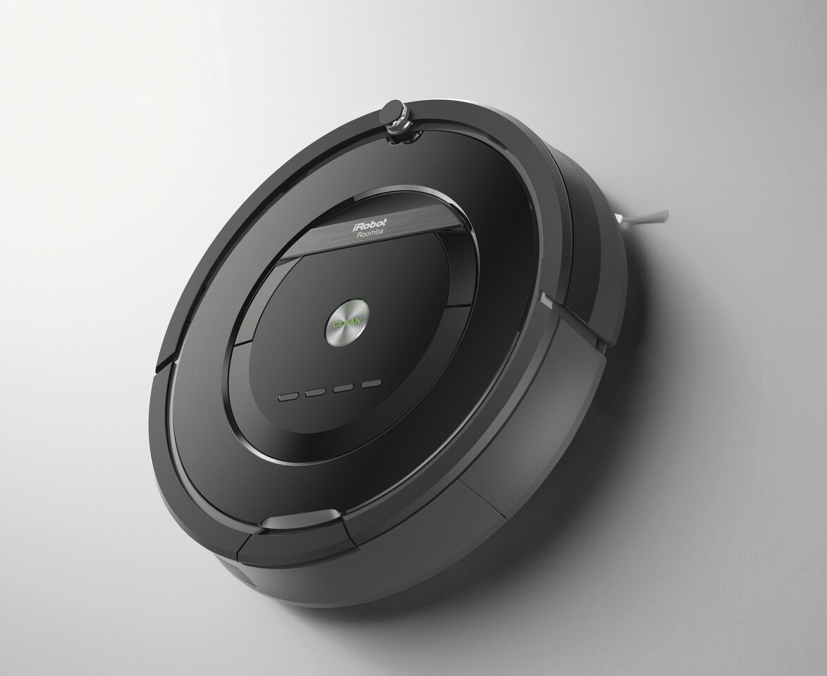 The Roomba 800 Series has a 60 percent larger bin