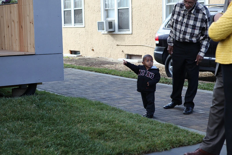 Lakiya Culley moved into the house with her three children in May 2013 (Photo: Sarah Gerrity, US Dept of Energy)