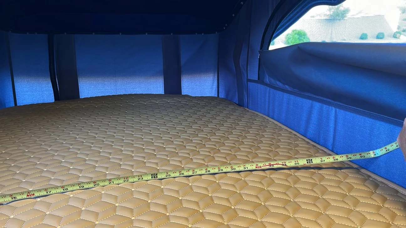 Measuring out the Unicamp roof bed