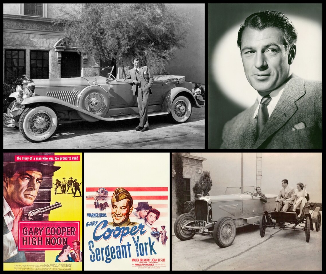 After a six month promotional period with his SSJ, Gary Cooper purchased this car, which was one of several Duesenbergs he owned during the 1930s