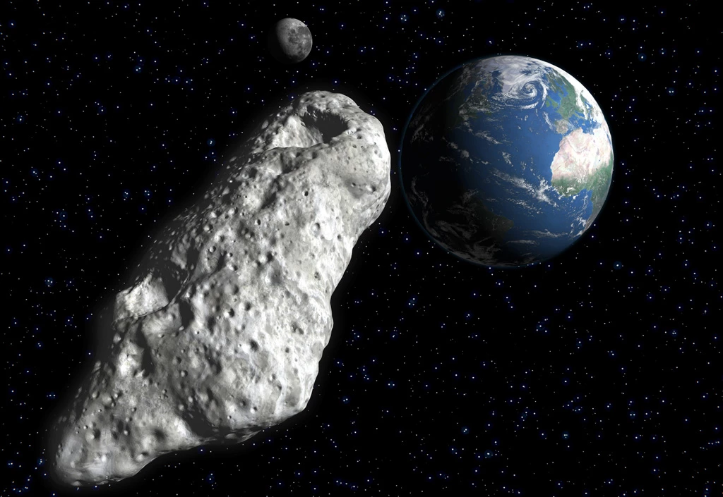 An asteroid passing close to Earth next month will provide stargazers with a rare viewing opportunity (Image: Shutterstock)