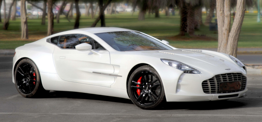 Towards the end fo the production of the 77-only production run for the Aston Martin One-77, a seven-only special Coupé was produced named the "Q-Series", presumably as a nod to the company's association with James Bond and his gadget-meister Q. Each Q-Series car didn't get any more horsepower, no doubt because the 7.3-liter naturally aspirated V12 engine already produced 750 hp (760 PS) and 553 lb-ft (750 Nm) of torque.The Q-Series involved bespoke everything for the ultimate personalisation programme, and the price tag was believed to be in excess of $2 million. This car went to auction with an official estimate of £1.65 million to £1.8 million (US$2.18 to US$2.37 million) but failed to make reserve.