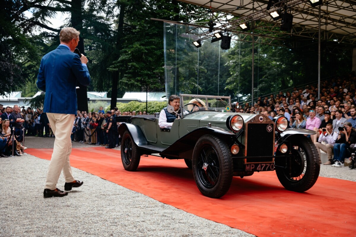 The winner of the Trofeo Fiva for the best preserved pre-war car was this 1928 Lancia Lambda Serie VIII Four-Seater Torpedo owned by Anthony MacLean of Switzerland