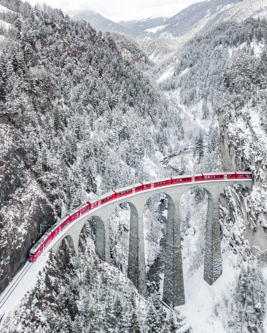 A People's Choice winner - Landwasserviadukt in Switzerland