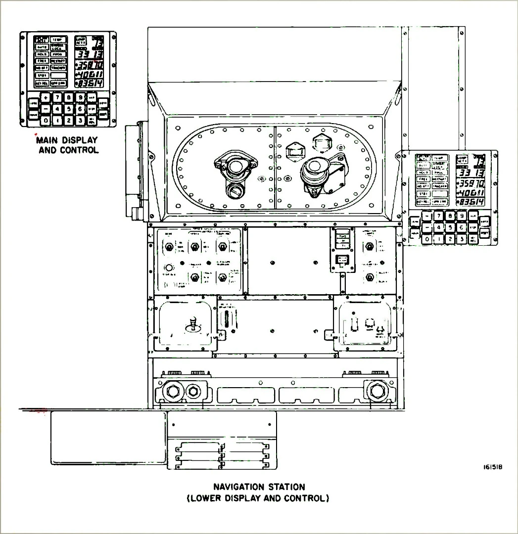 The telescope/sextant station