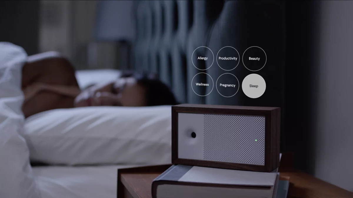 Awair can be set to monitor the air quality in your home based on your personal preferences