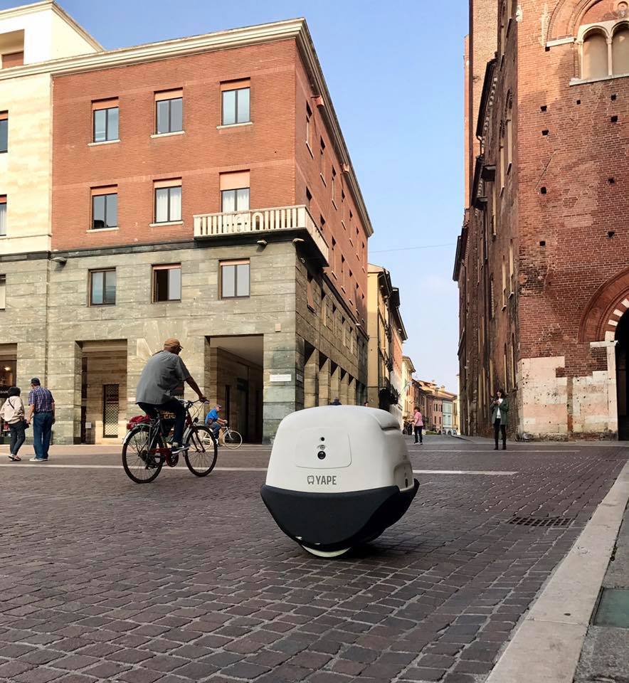 YAPE can travel as far as 80 km (50 miles) per charge of its battery pack