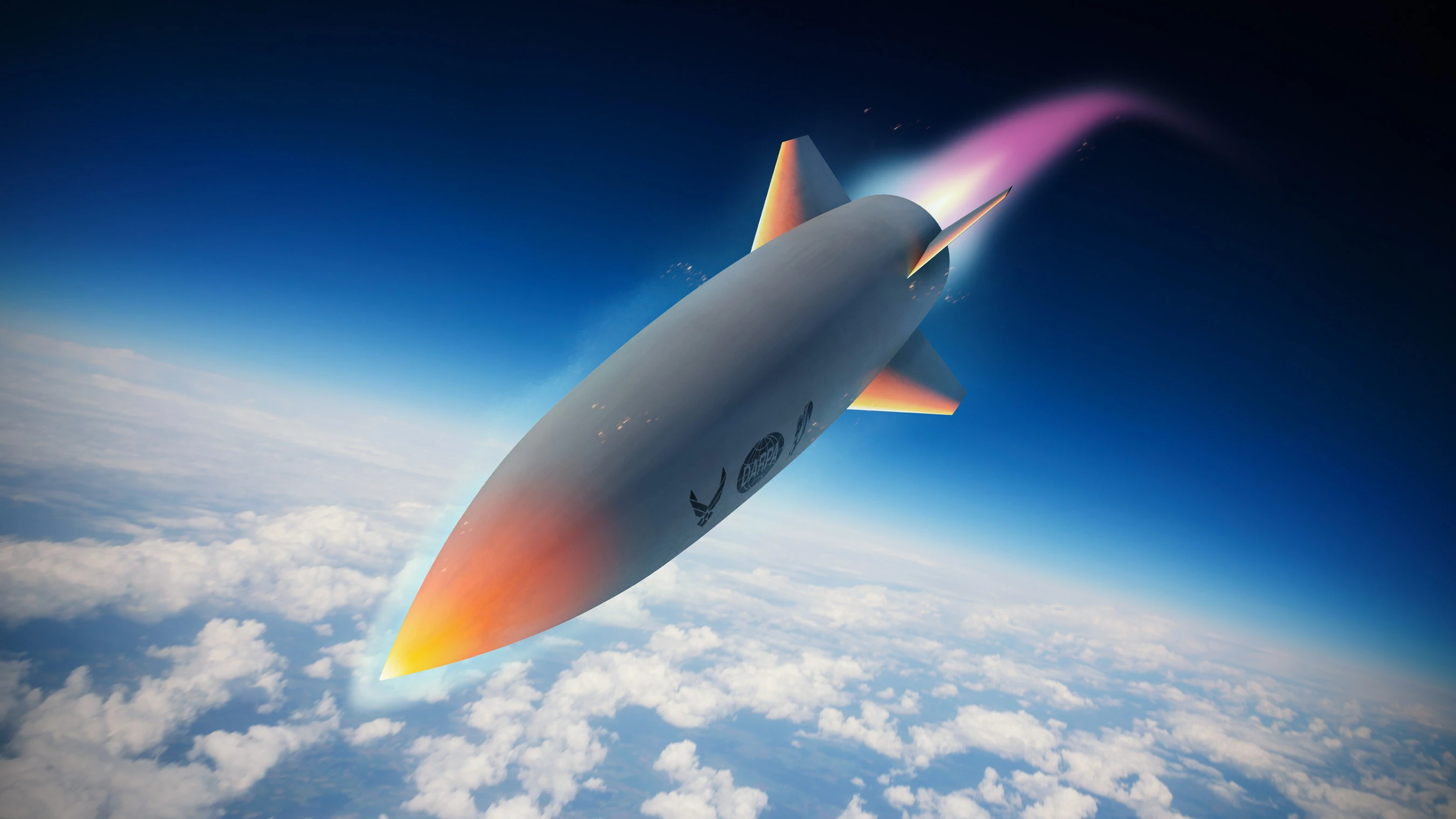 Artist's concept of the Lockheed Martine hypersonic missile