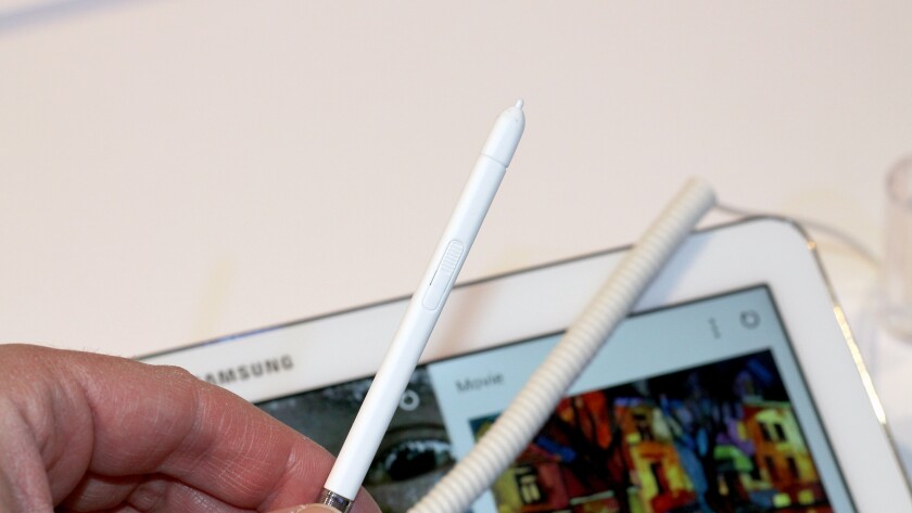 Several features are designed with the S Pen stylus in mind