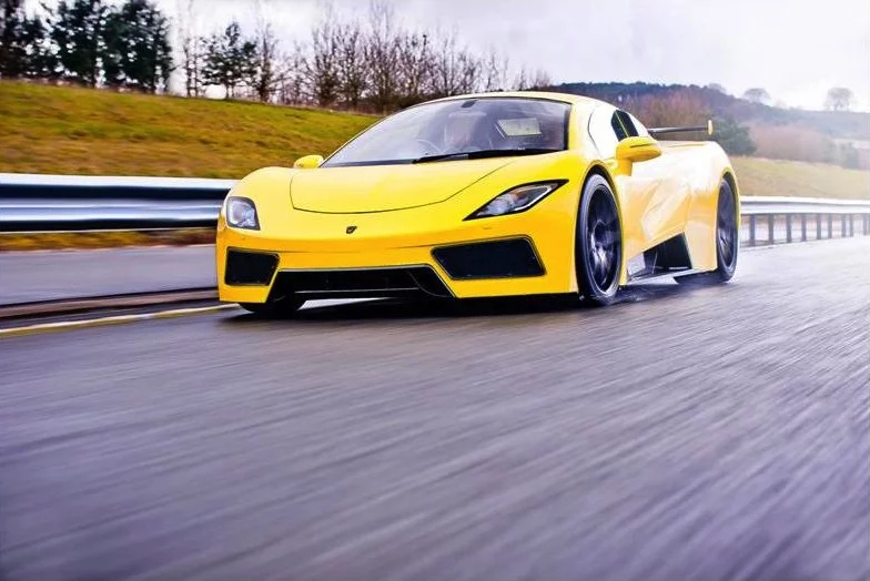 The AF8 is powered by a 550-hp 7.0-liter V8 engine