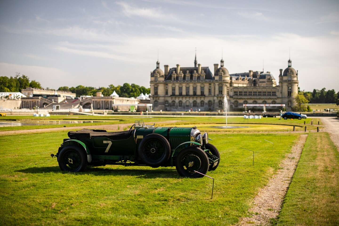 This 1928 Bentley 4 1/2 Liter won the Prix de préservation FIVA