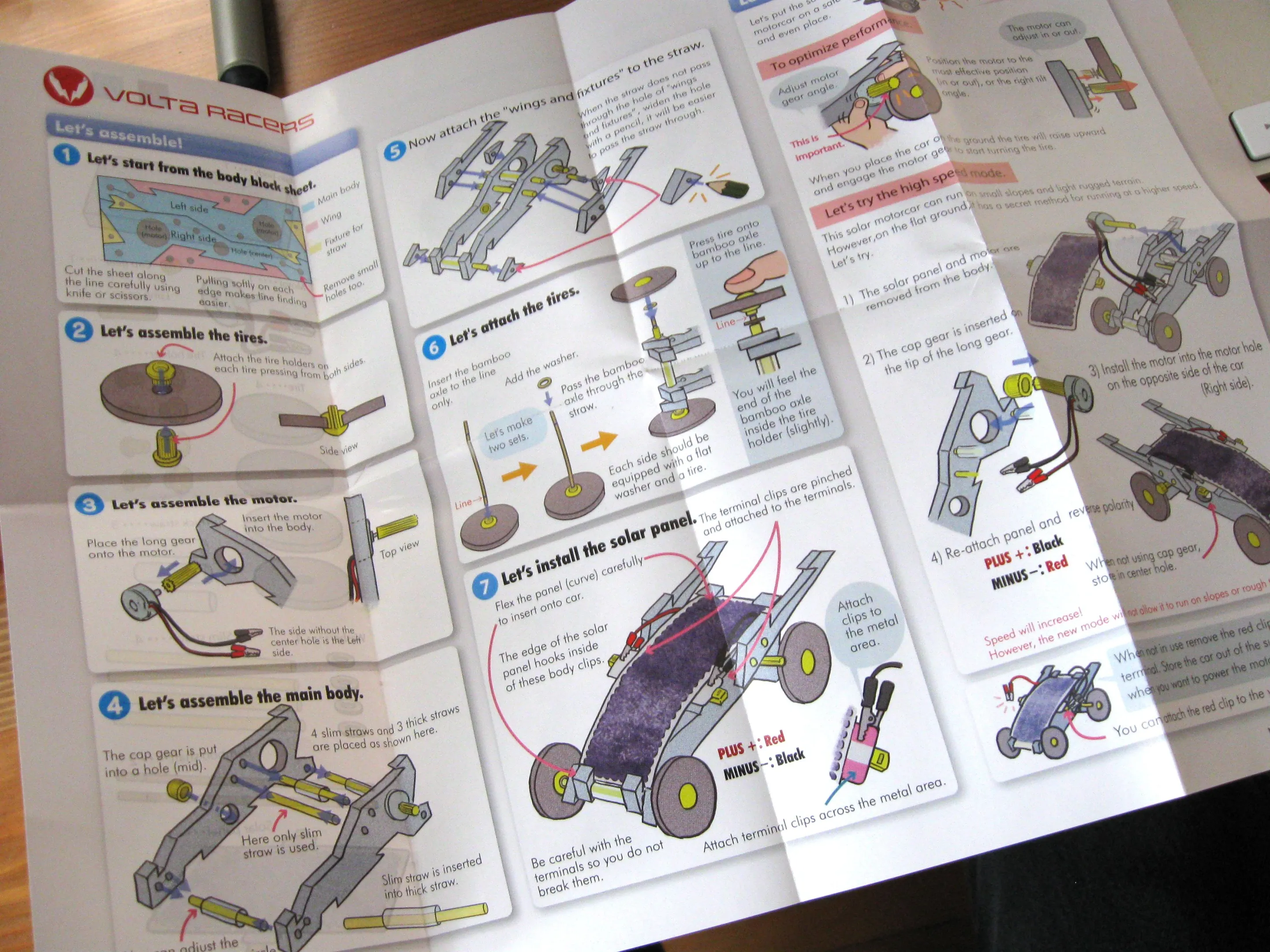 The instructions are clear and straightforward, and no tools or wiring skills are required