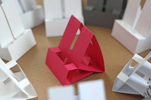 The Paper iPhone/iPod touch stand is available in a wide range of colors