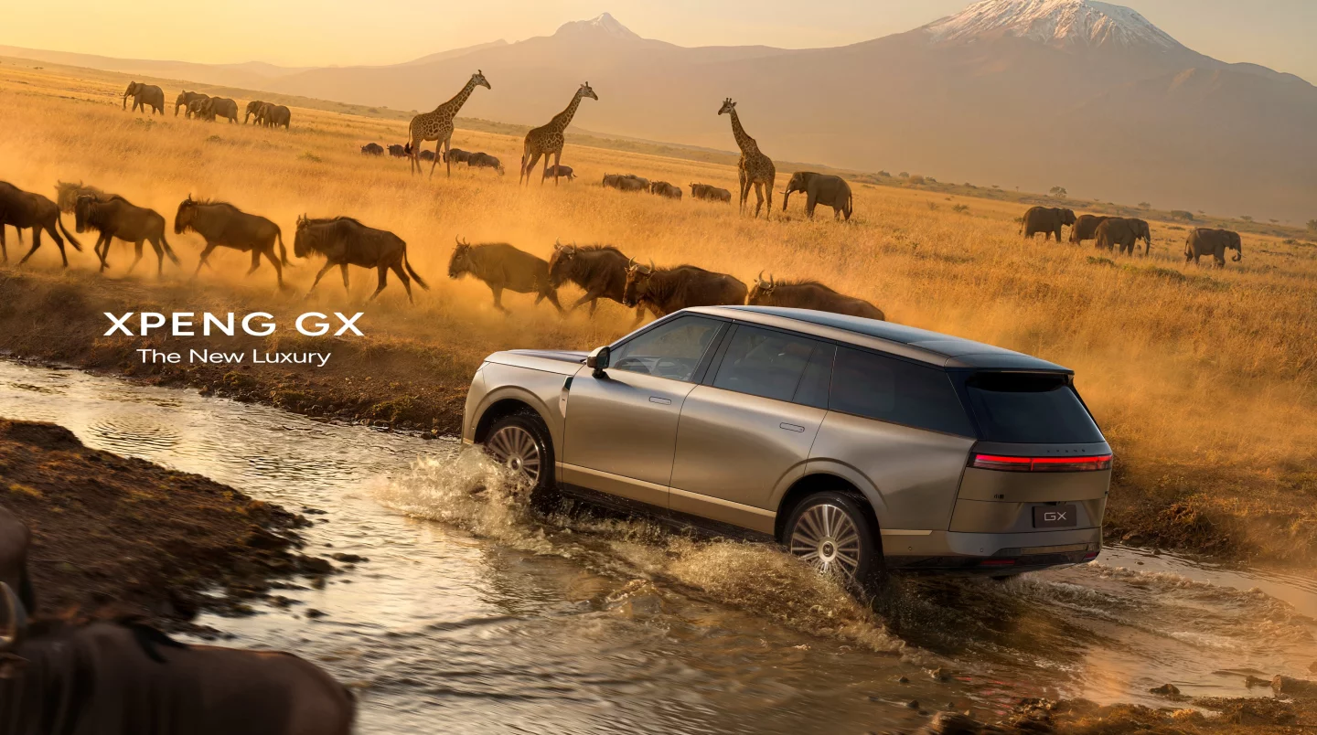 The GX looks like an eery Range Rover copycat from afar