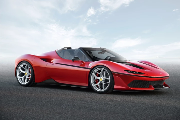 The Ferrari J50 was launched in Tokyo