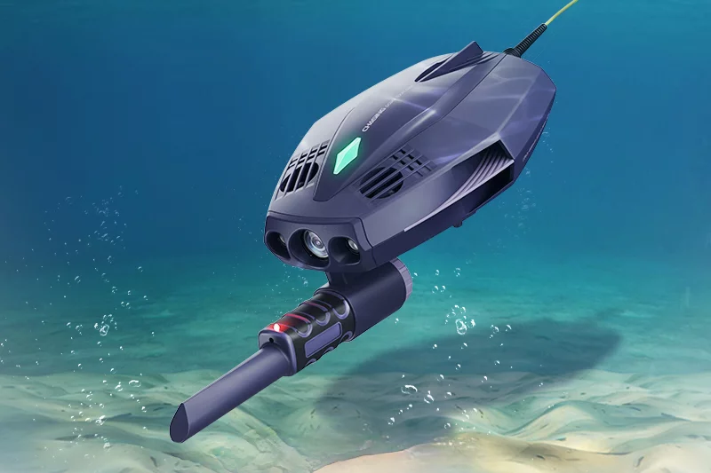 Whereas the standard Dory is only available in high-visibility yellow, the Dory Explore comes in color choices of mint green or what could almost be described as "low-visibility" deep purple – what's up with that?