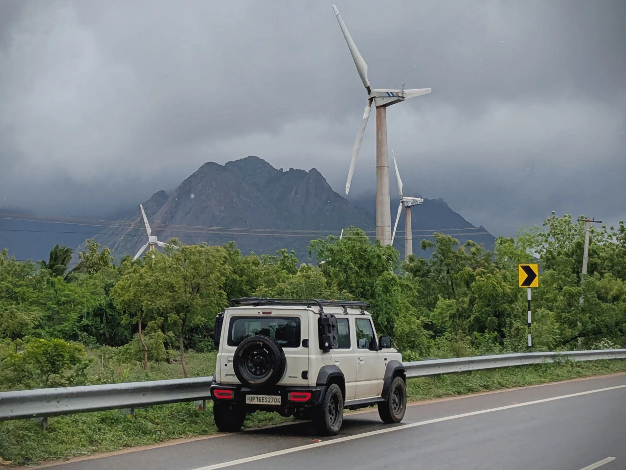 I completed a 5,000 mile overlanding journey on the Jimny, crossing multiple states, varied terrains from the hot plains to wet grasslands, crossing high mountains, and eventually ending up on the southernmost tip of India – almost 5,000 miles