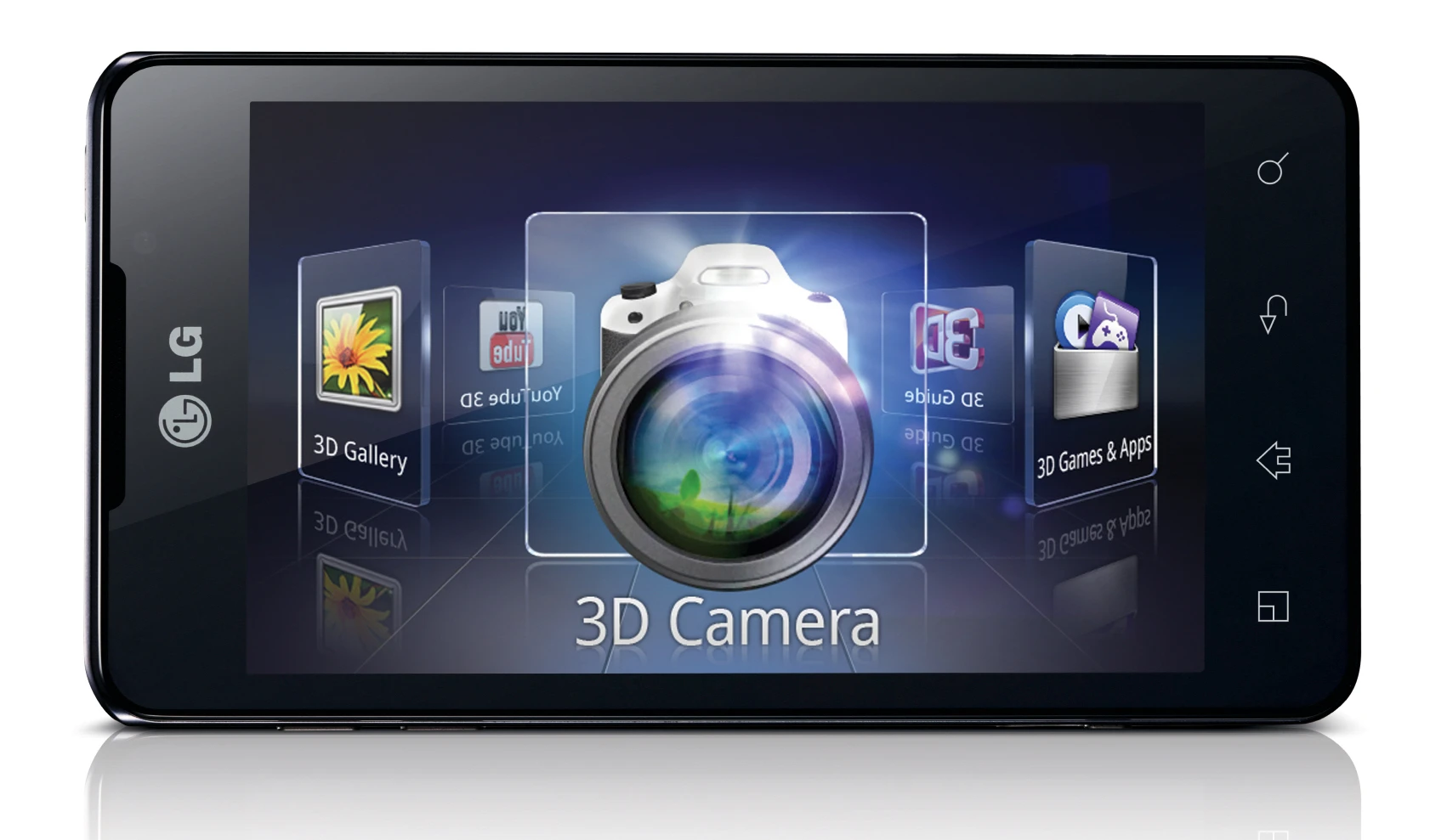 The Optimus 3D Max is the successor to the Optimus 3D