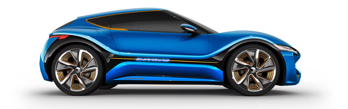 Nanoflowcell will debut the Quantino alongside the new Quant F at the 2015 Geneva Motor Show