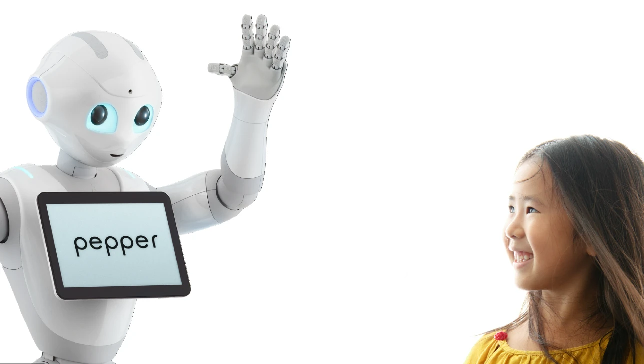 Pepper is a personal robot that can gauge human emotions for more natural human/robot interaction
