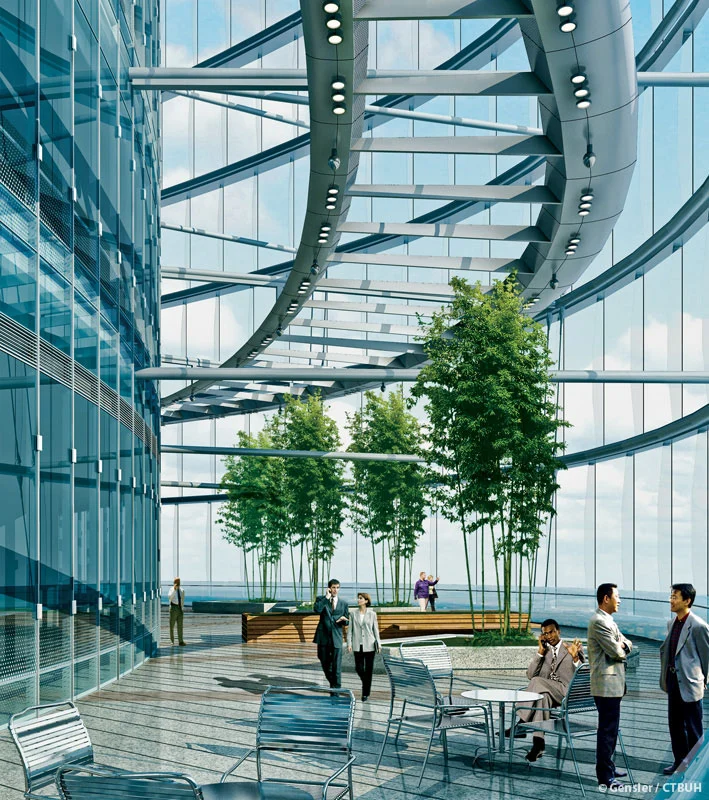 Inside the Shanghai Tower
