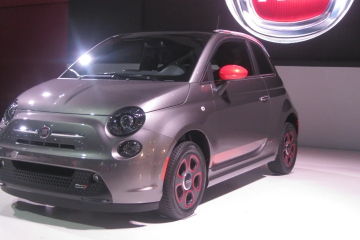 Fiat revealed the 500e at the 2012 LA Auto Show