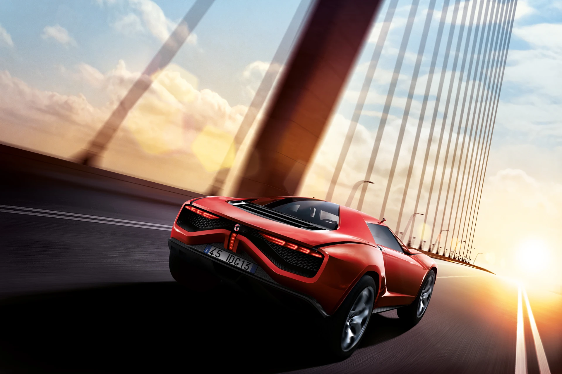 The Giugiaro Parkour coupé