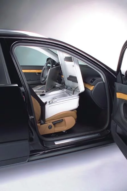 Sortimo's passenger seat organiser