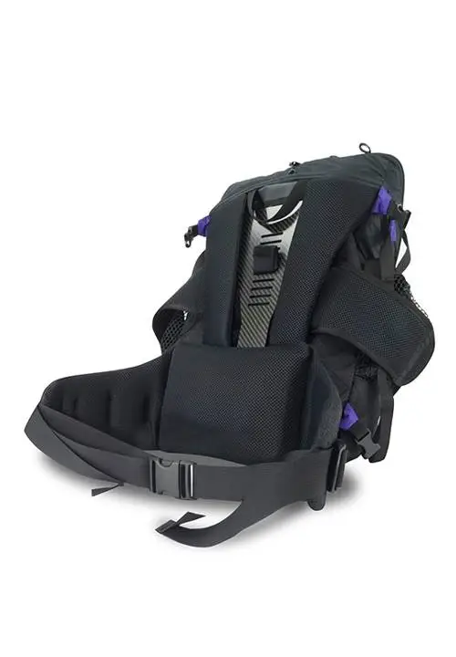Both the hip and torso belts secure closed and tighten around your body, providing a snug, personalized fit